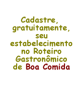 Cadastre gratis seu estabelecimento
